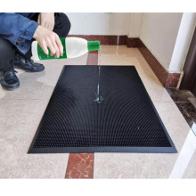 Antibacterial Rubber Shoe Sanitizing Door Mat for Foot with Flexible Rubber Scrapers